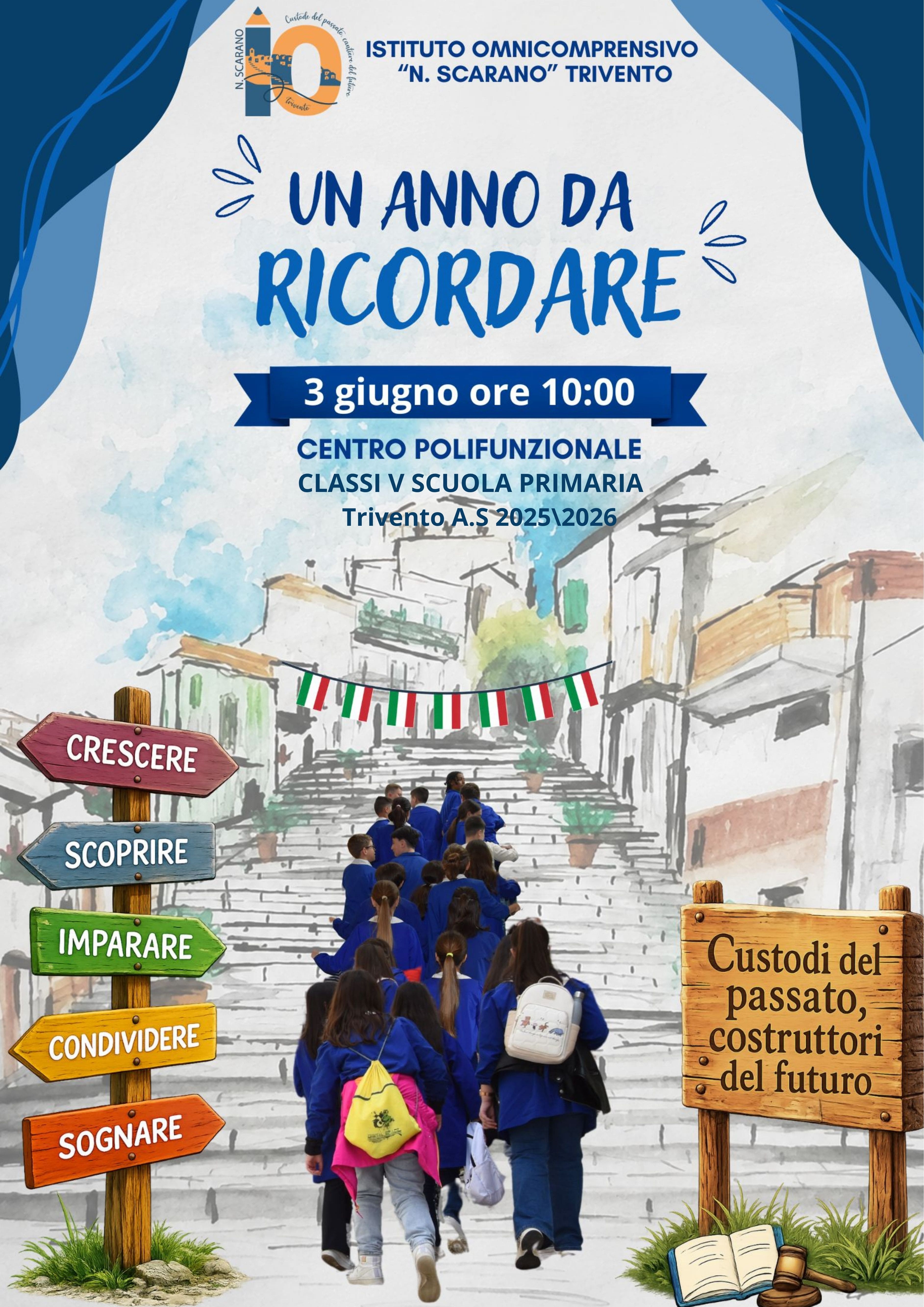 Gli alunni dell’Omnicomprensivo “Nicola Scarano” protagonisti di “Un anno da ricordare”