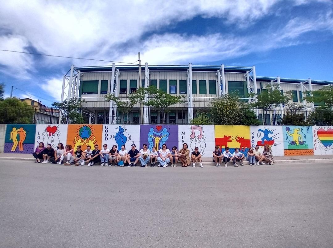 Trivento, inaugurato il murales realizzato dagli studenti dell’Omnicomprensivo “Nicola Scarano”
