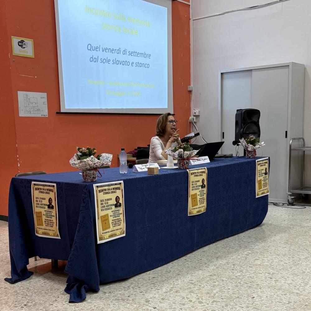 Andreina Di Girolamo incontra gli studenti dell’Istituto Omnicomprensivo “Nicola Scarano”